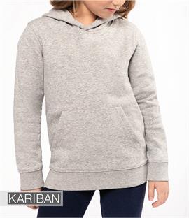 Kariban Kids Eco Friendly Hooded Sweatshirt